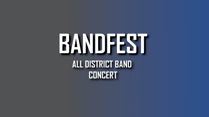 Thumbnail image for BandFest All District Band Concert - May 12, 2026