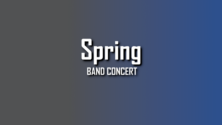 Thumbnail image for Spring Band Concert - May 7, 2026